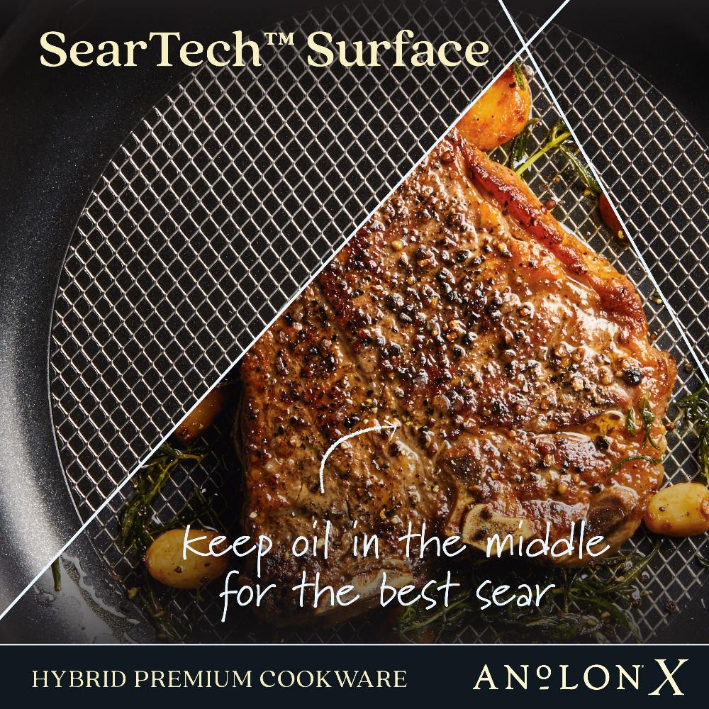 Anolon 7-Piece Hybrid Nonstick Cookware Set