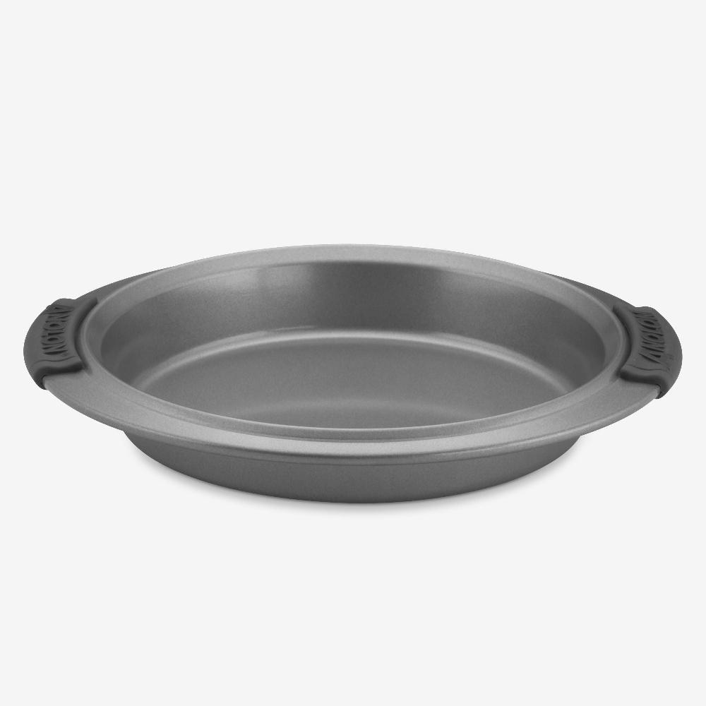 Anolon 9-Inch Round Cake Pan With Silicone Grips
