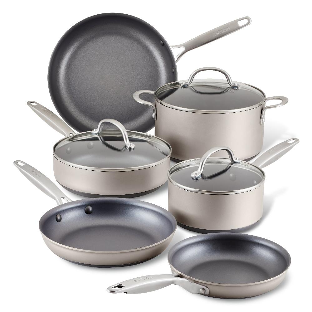 Anolon 9-Piece Hard Anodized Nonstick Cookware Set