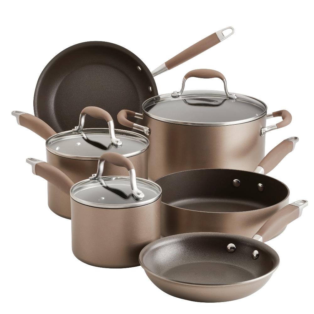 anolon 9-Piece Hard Anodized Nonstick Cookware Set