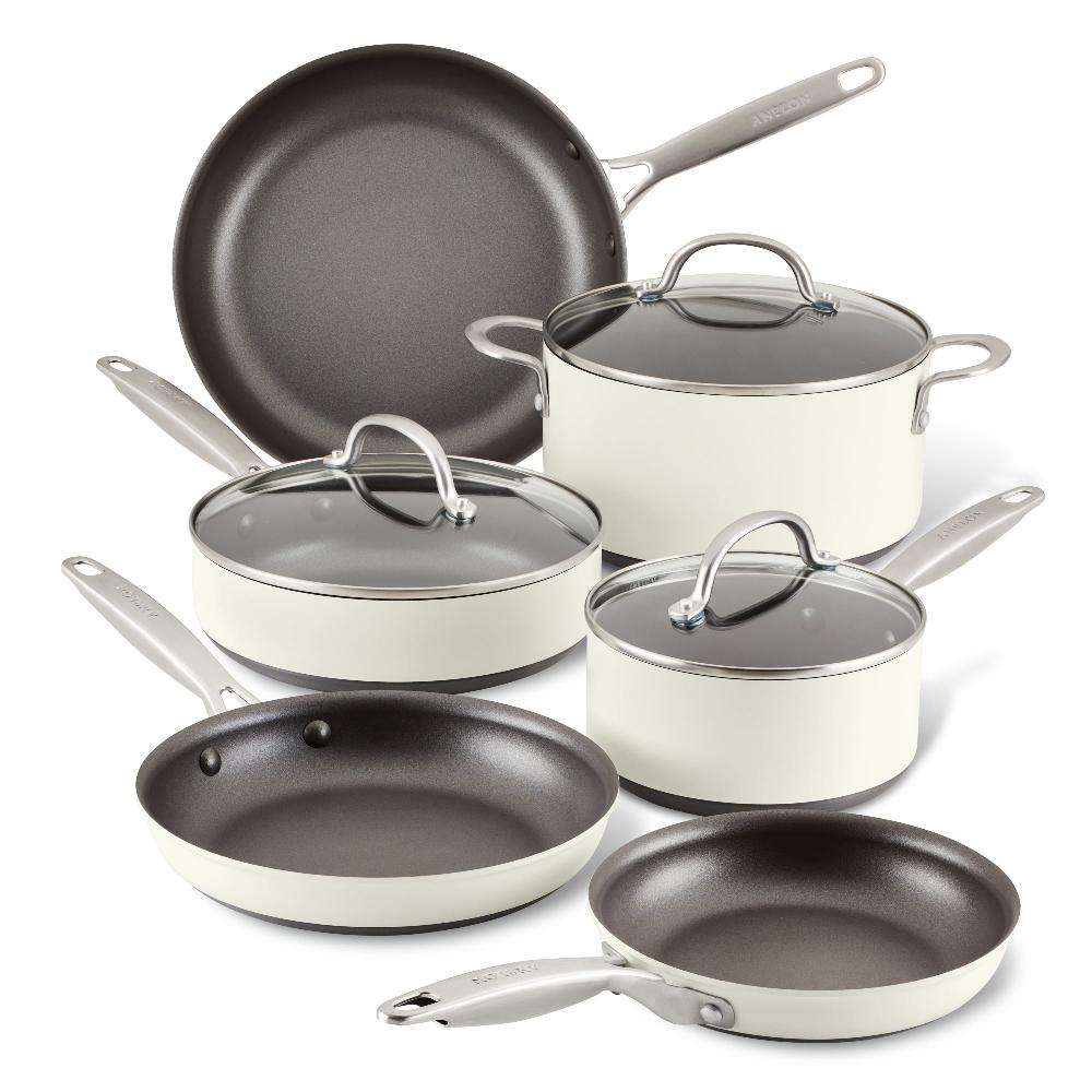 Anolon 9-Piece Hard Anodized Nonstick Cookware Set