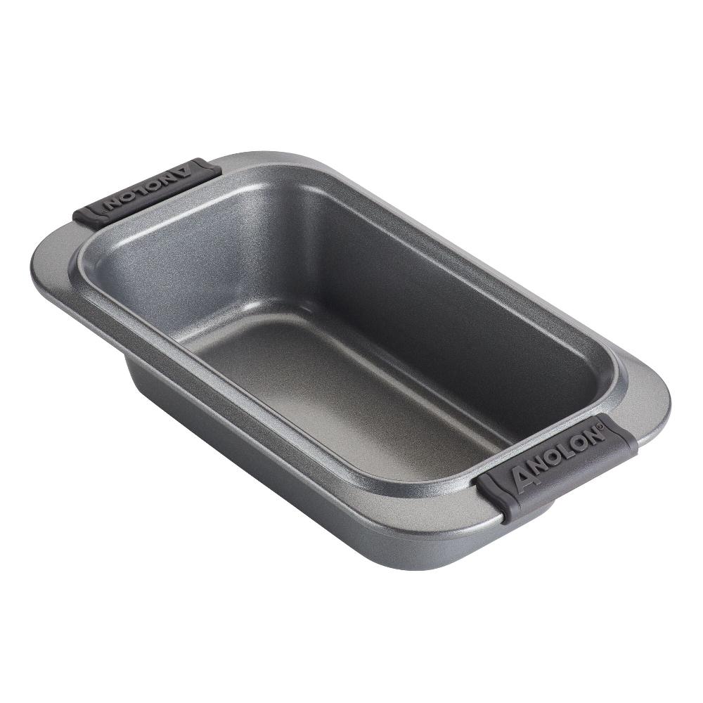 Anolon 9" X 5" Loaf Pan With Silicone Grips