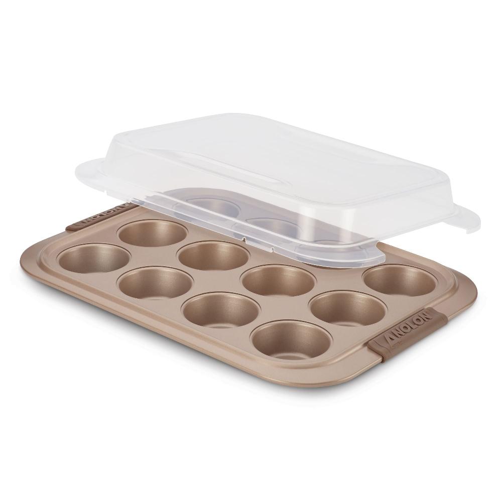 anolon Muffin Pan with Lid