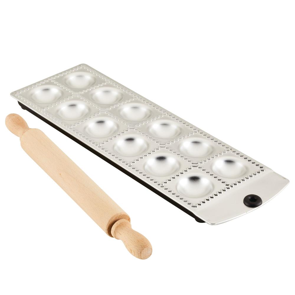 Anolon Ravioli Press With Mini Rolling Pin