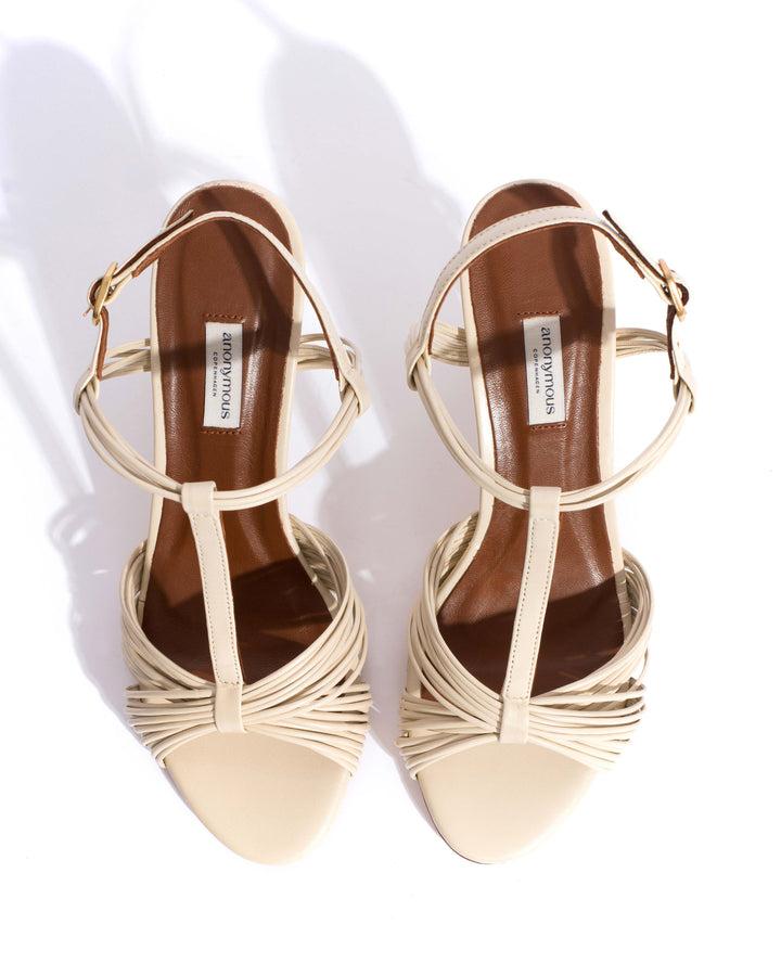 Anonymous Copenhagen Alessandra 75 Shiny Lamb White Sand