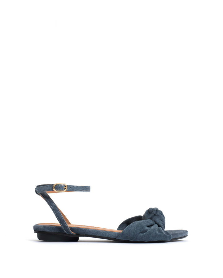 anonymous copenhagen Aliza 10 Calf suede Denim blue