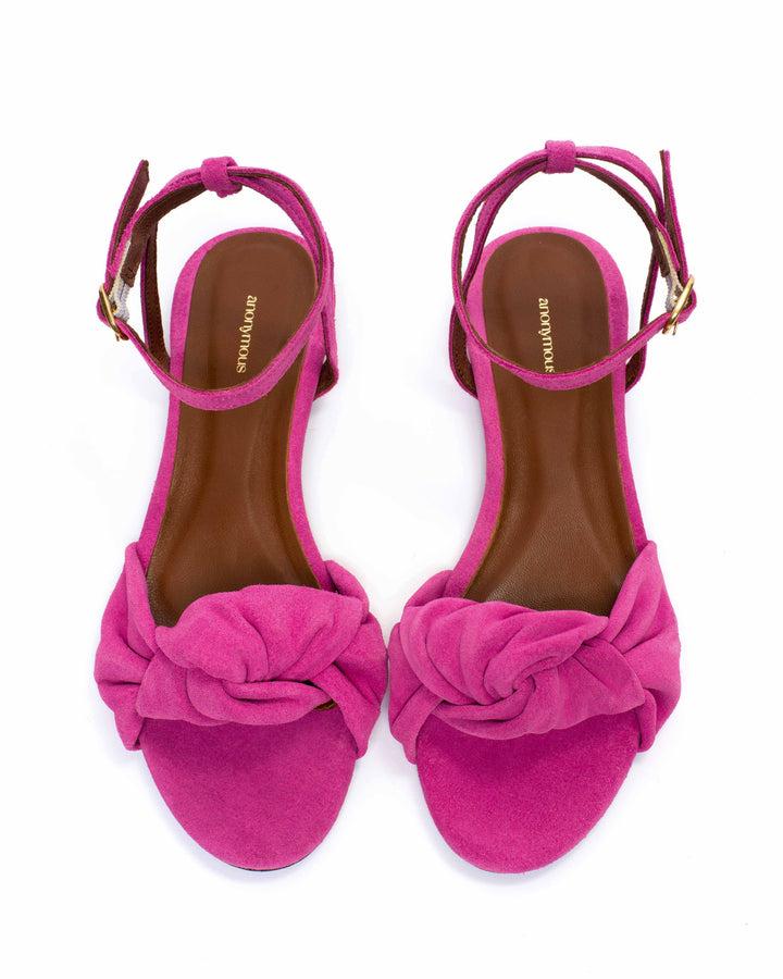 Anonymous Copenhagen Aliza 10 Calf Suede Raspberry Sorbet