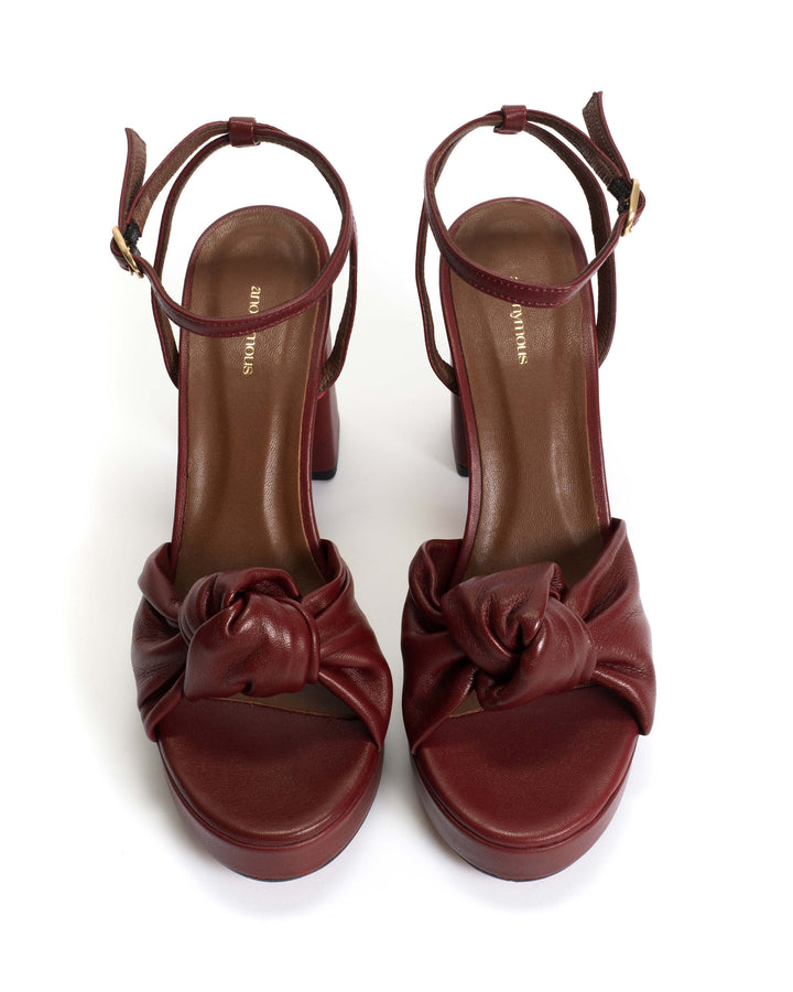 Anonymous Copenhagen Aliza 85 Platform Shiny Lamb Pomegranate