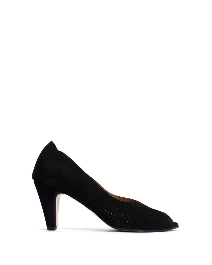 anonymous copenhagen Alania Calf suede Black