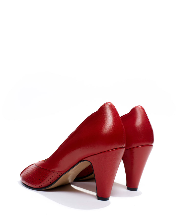 Anonymous Copenhagen Alania Shiny Lamb Ruby Red