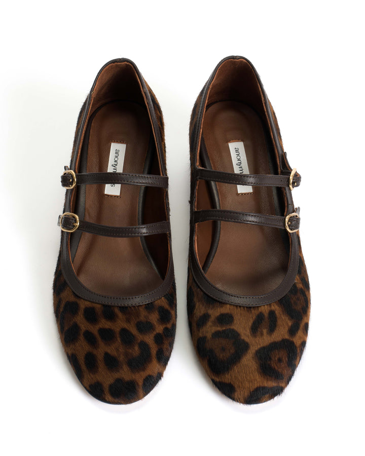 Anonymous Copenhagen Balie 40 Calf Hair Leopard