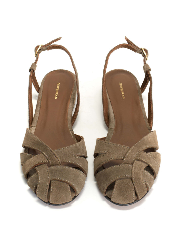 Anonymous Copenhagen Banie 20 Calf Suede Mushroom