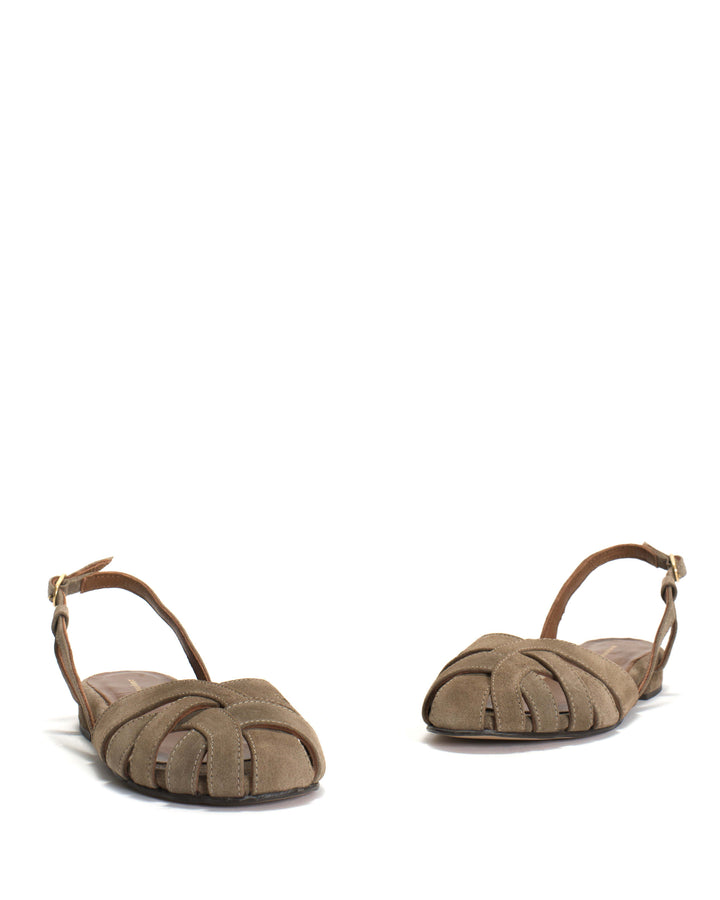 Anonymous Copenhagen Banie 20 Calf Suede Mushroom