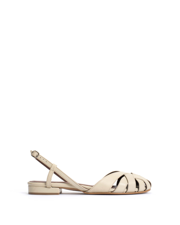 anonymous copenhagen Banie 20 Soft calf White sand