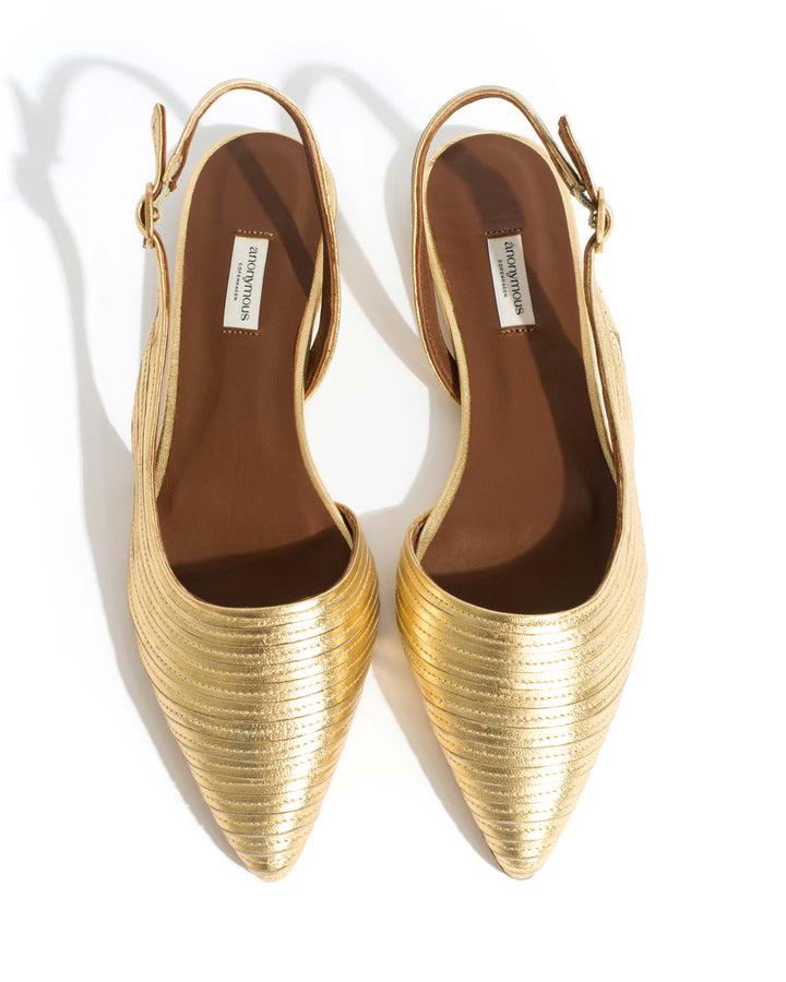 Anonymous Copenhagen Carla 10 Metallic Goat Gold