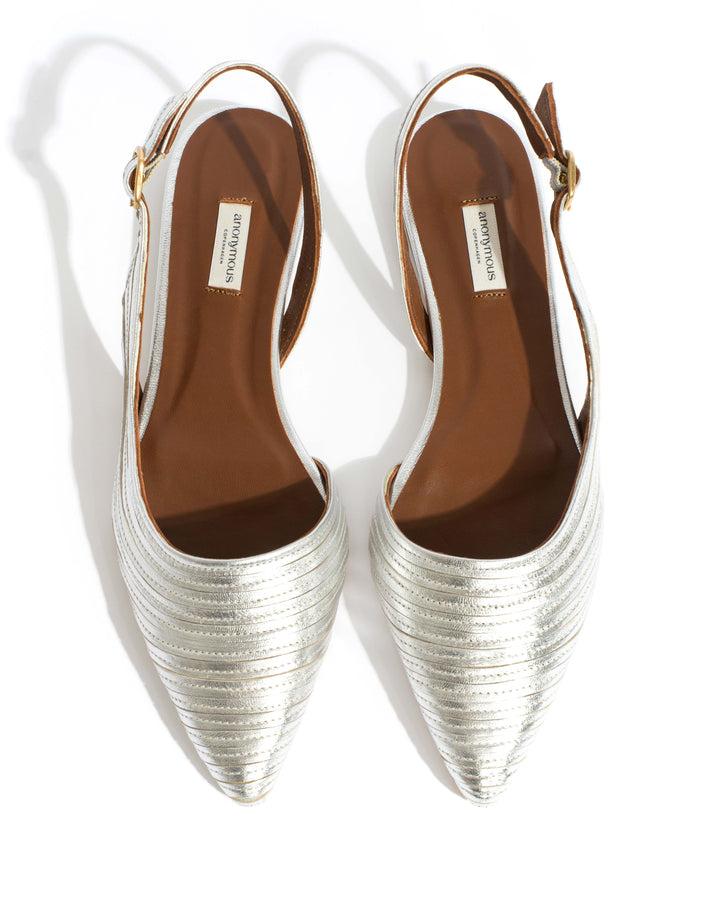 Anonymous Copenhagen Carla 10 Metallic Goat Silver