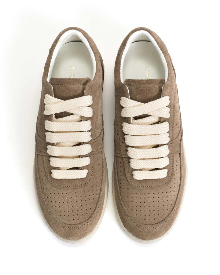 Anonymous Copenhagen Elevate Calf Suede Mushroom