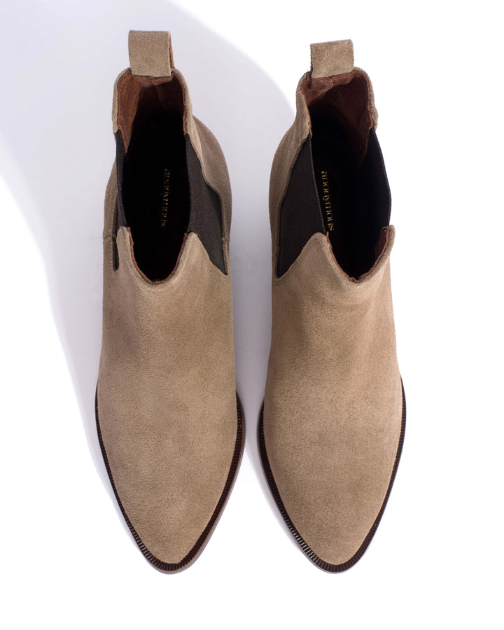 Anonymous Copenhagen Faith Calf Suede Mushroom