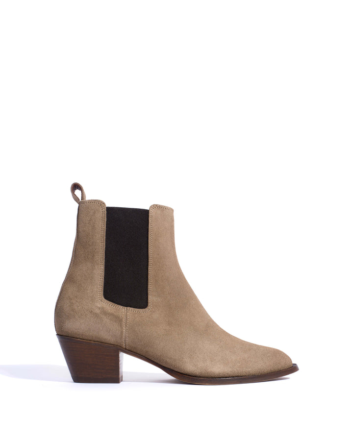 anonymous copenhagen Faith Calf suede Mushroom