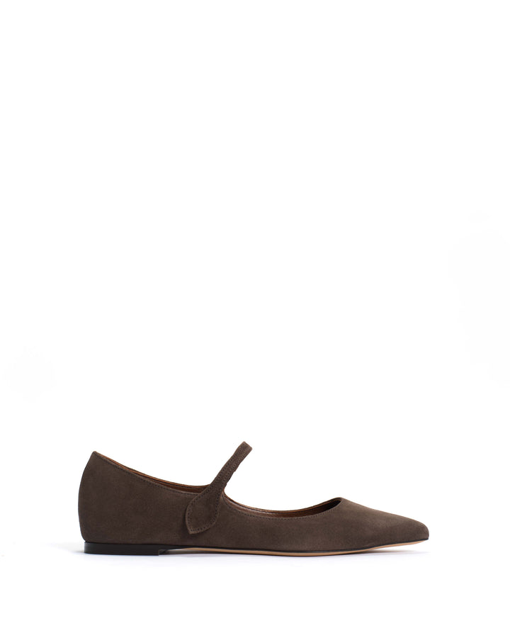 anonymous copenhagen Fifi Calf suede Coffee brown