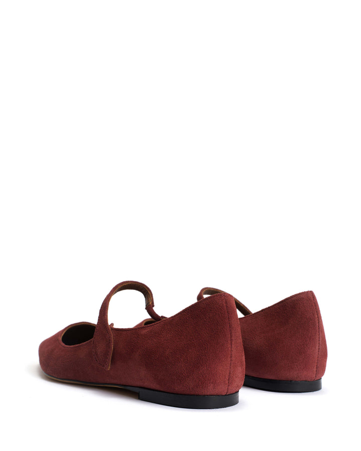 Anonymous Copenhagen Fifi Calf Suede Pomegranate