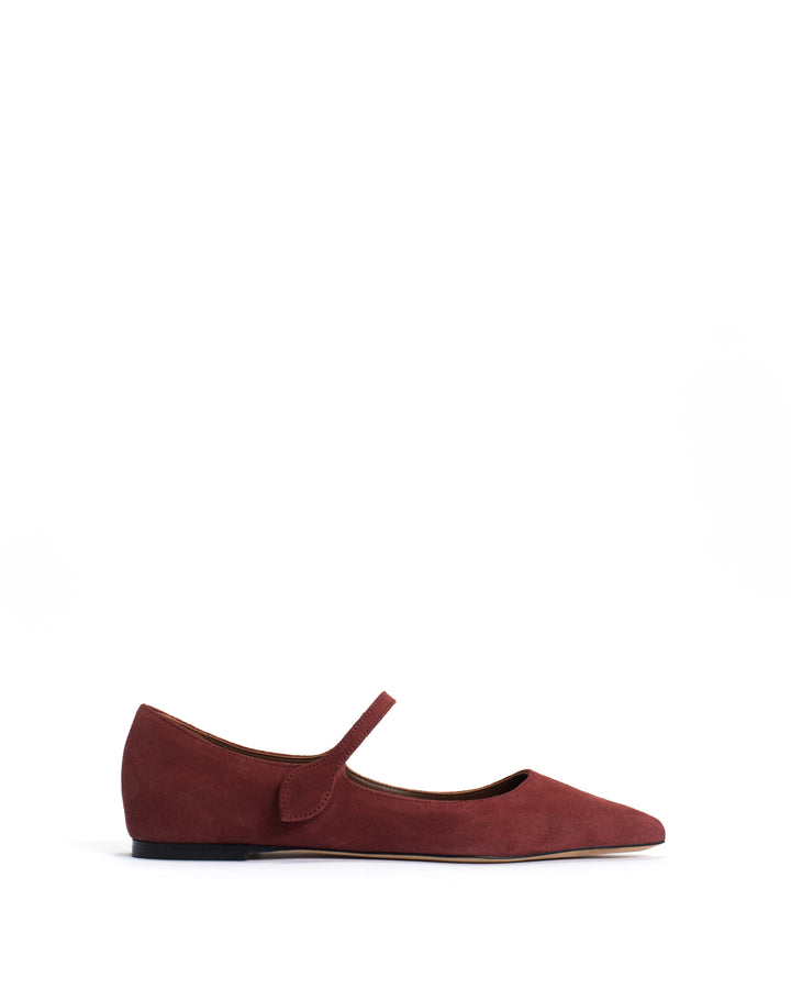 anonymous copenhagen Fifi Calf suede Pomegranate