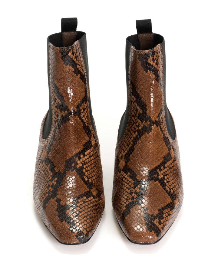 Anonymous Copenhagen Gaby 40 Snake Calf Hazelnut