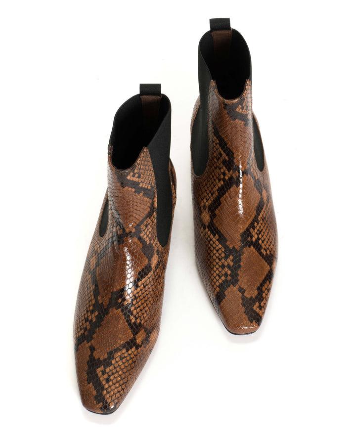 Anonymous Copenhagen Gaby 40 Snake Calf Hazelnut