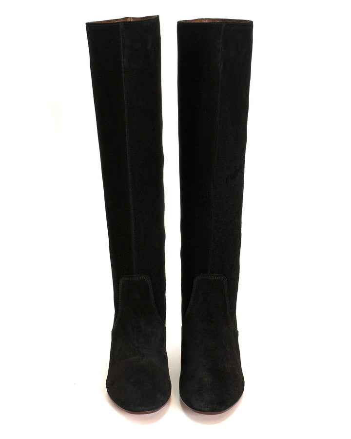 Anonymous Copenhagen Henriette Calf Suede Black