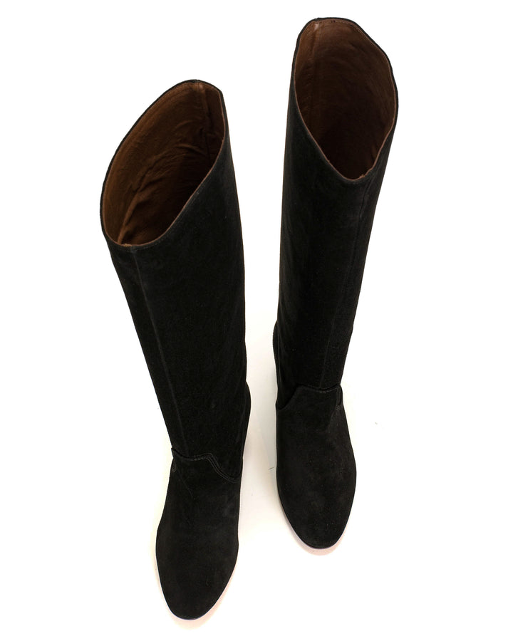 Anonymous Copenhagen Henriette Calf Suede Black