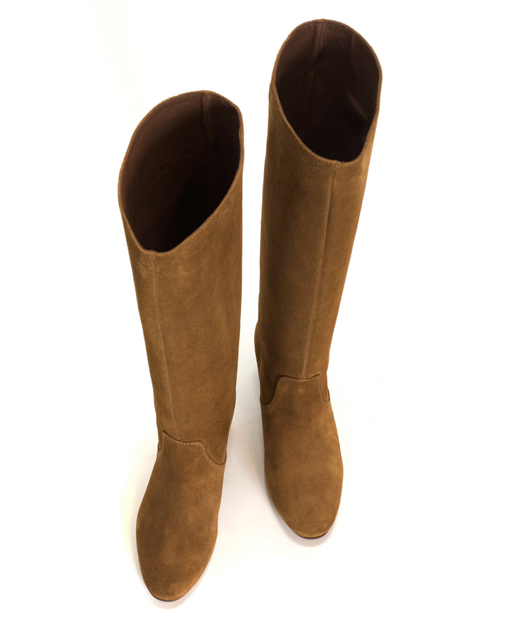 Anonymous Copenhagen Henriette Calf Suede Cinnamon