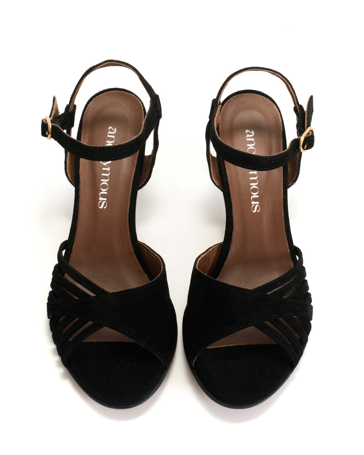 Anonymous Copenhagen Hermine Calf Suede Black