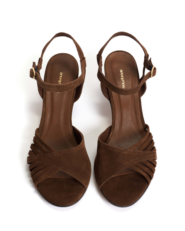 Anonymous Copenhagen Hermine Calf Suede Coconut