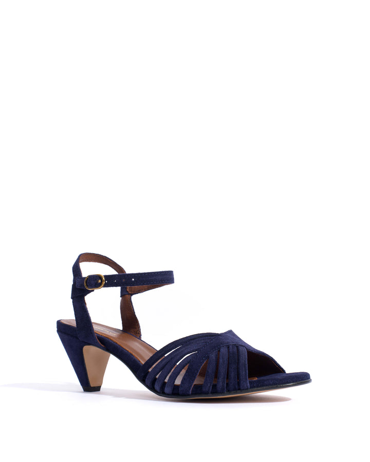 Anonymous Copenhagen Hermine Calf Suede Ink Blue