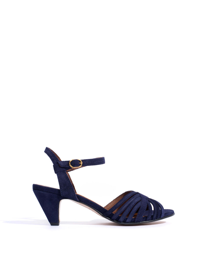 anonymous copenhagen Hermine Calf suede Ink blue