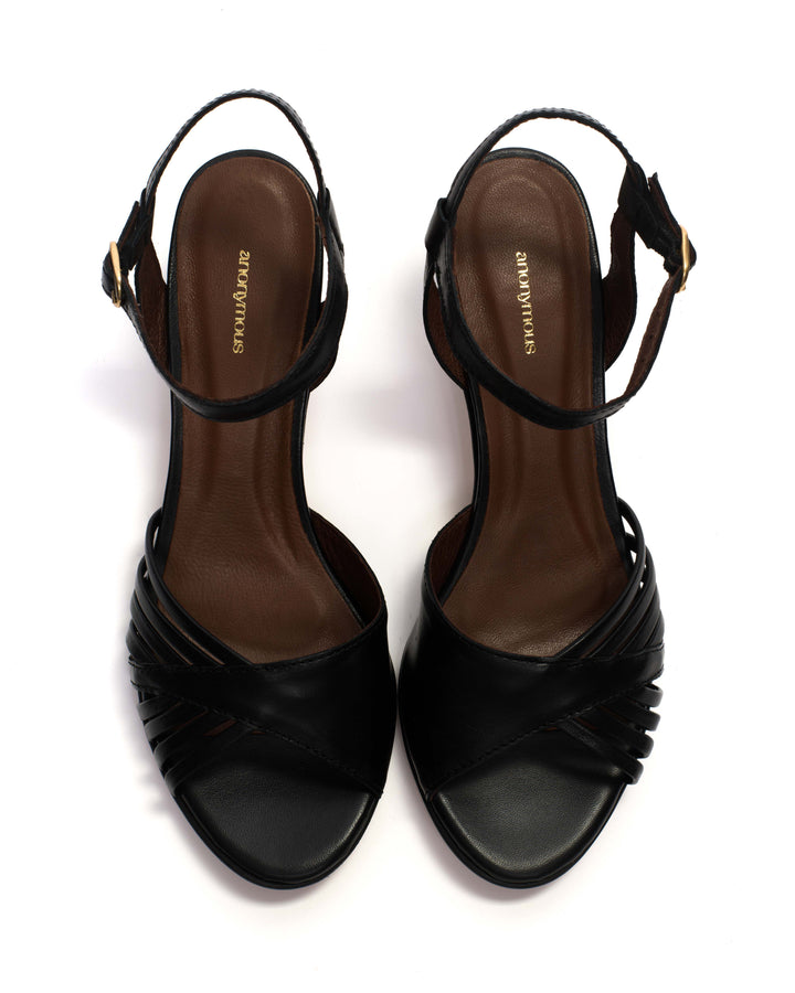 Anonymous Copenhagen Hermine Shiny Lamb Black