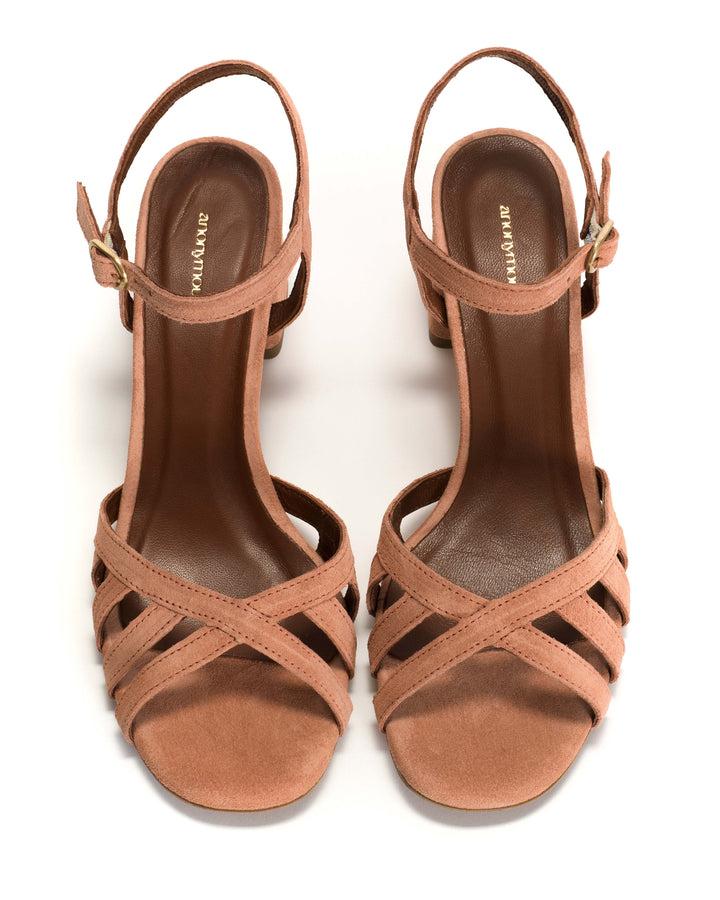 Anonymous Copenhagen Issi 55 Calf Suede Candy Pink