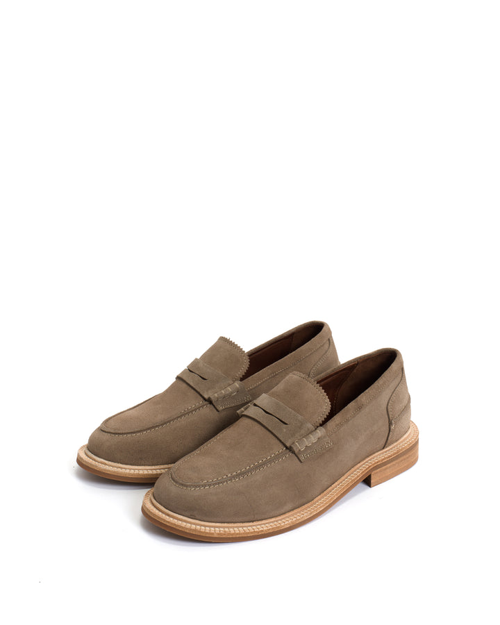 Anonymous Copenhagen Jeanett Calf Suede Mushroom