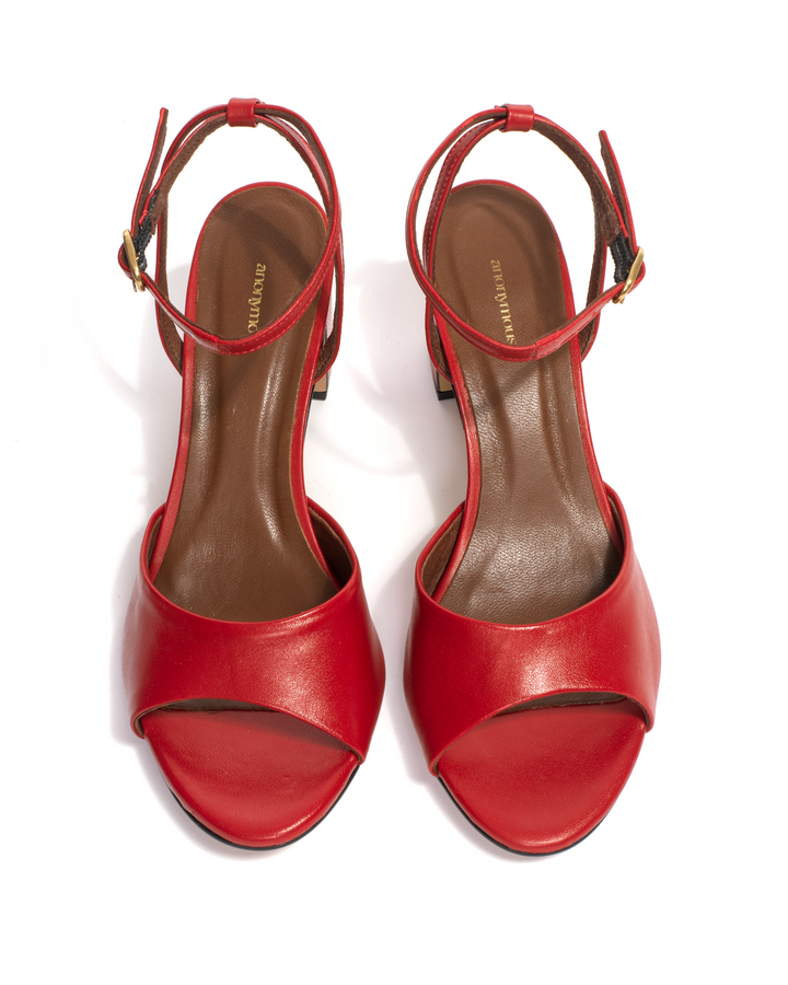 Anonymous Copenhagen Jolie 55 Shiny Lamb Ruby Red