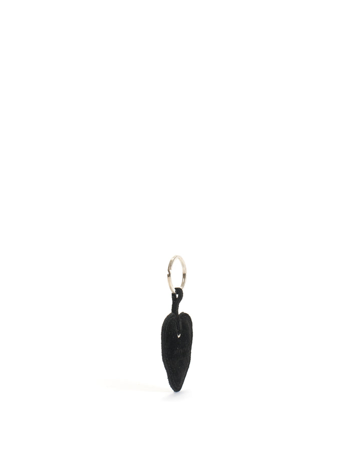 Anonymous Copenhagen Keyring Calf Suede Black