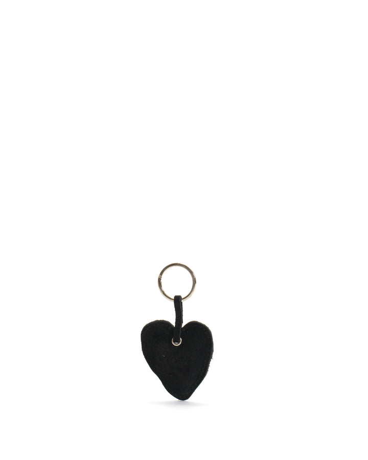 anonymous copenhagen Keyring Calf suede Black