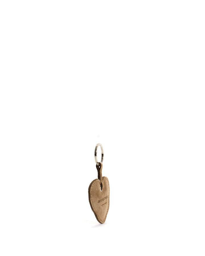 Anonymous Copenhagen Keyring Calf Suede Cinnamon
