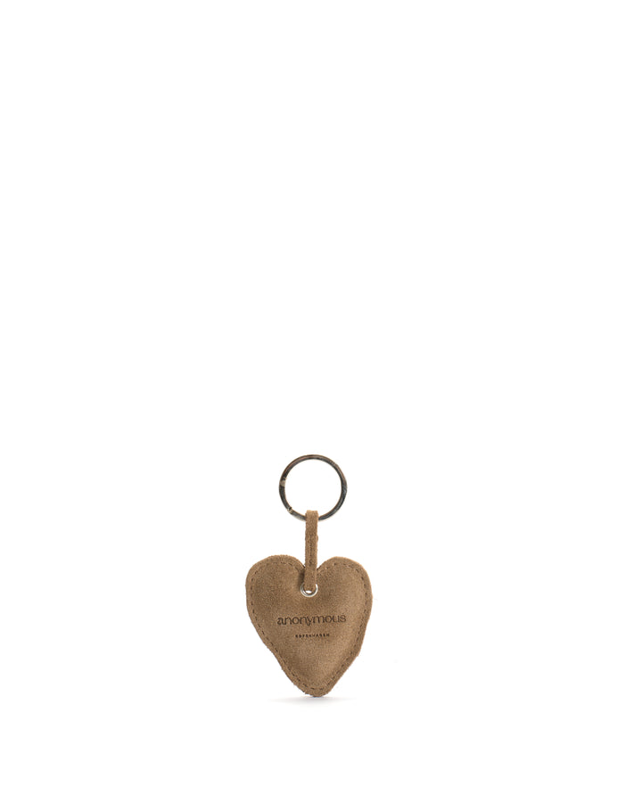 anonymous copenhagen Keyring Calf suede Cinnamon