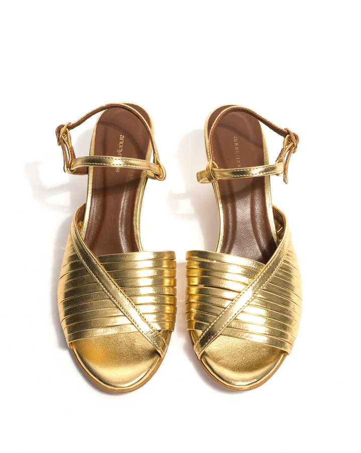 Anonymous Copenhagen Lean Metallic Goat Gold