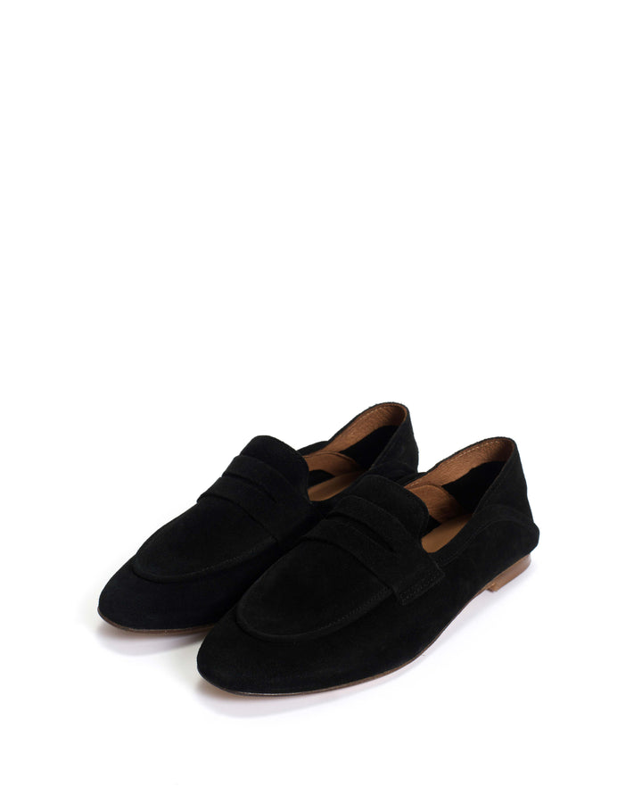 Anonymous Copenhagen Lindsay Calf Suede Black