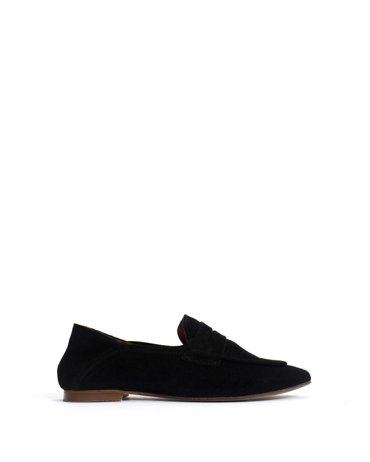 anonymous copenhagen Lindsay Calf suede Black