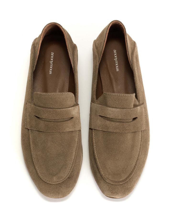 Anonymous Copenhagen Lindsay Calf Suede Mushroom