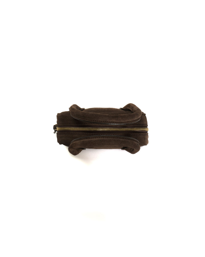 Anonymous Copenhagen Mini Calf Suede Coffee Brown