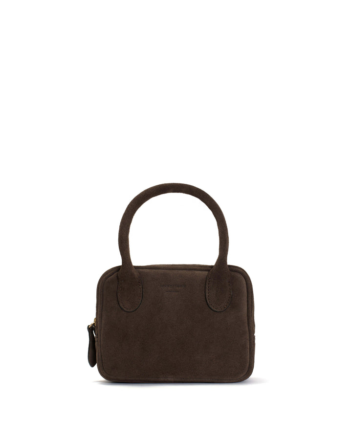 anonymous copenhagen Mini Calf suede Coffee brown