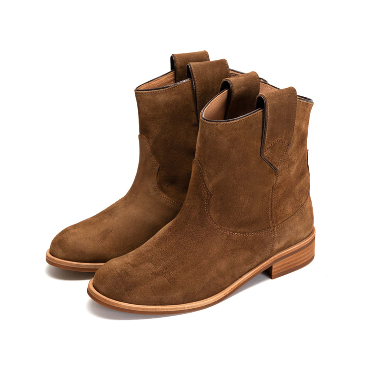 Anonymous Copenhagen Monja Calf Suede Cinnamon